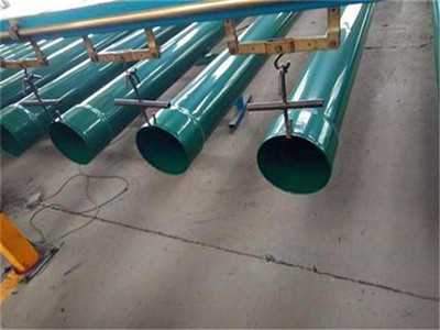 龍巖地下敷設(shè)熱浸塑電力電纜穿線管工藝