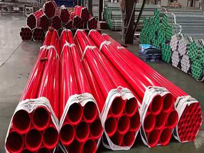 穿線熱浸塑鋼管 穿線熱浸塑鋼管