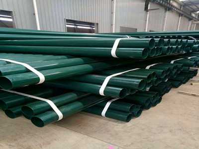 龍巖熱浸塑鋼管壁厚