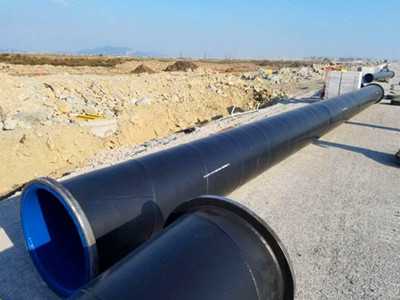 龍巖內(nèi)外涂塑鋼管施工圖片